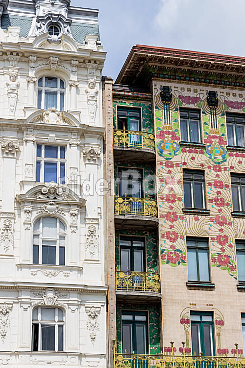 Österreich, Wien, Wienzeilenhäuser Bilderbox Bildagentur GmbH